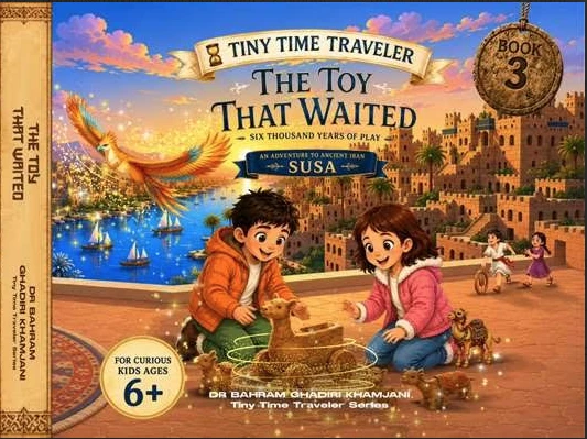 Book cover — The Toy That Waited by Dr. Bahram Ghadiri Khamjani
